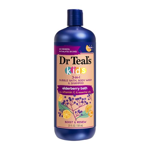 Dr. Teal's Elderberry Kids 3in1 Bubble Bath