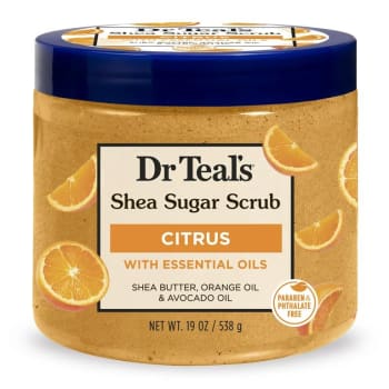 Dr Teal's Shea Body Scrub Citrus