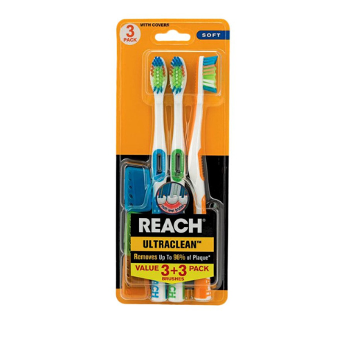 Reach 3 + 3 Value Pack Tootbrush