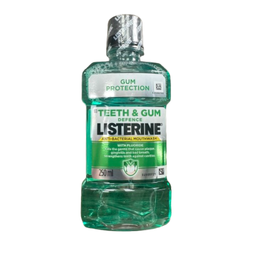 Listerine Mouthwash Teeth & Gum Defense Protection 250ml