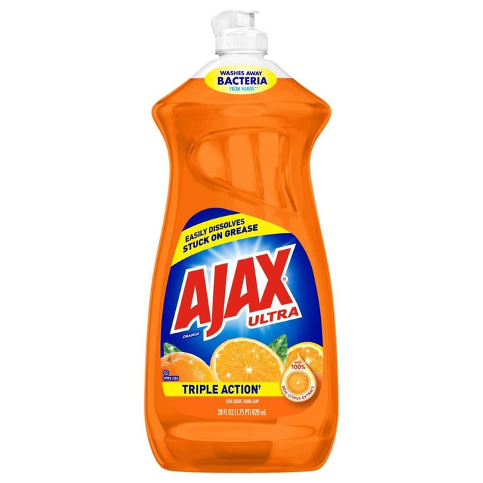 Ajax Dish Wash Orange 828ml