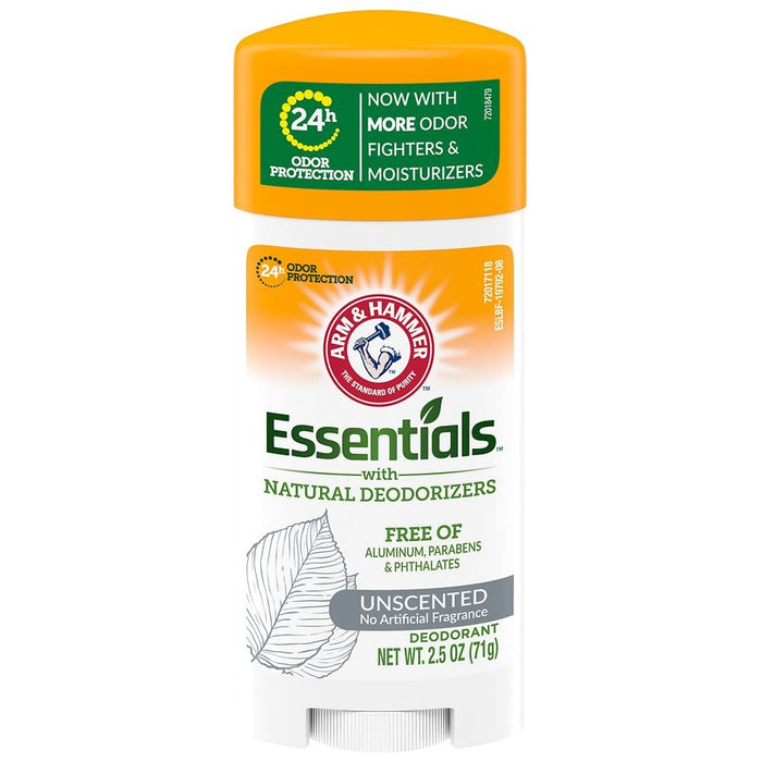 Arm & Hammer Stick  Deodorant (Essentials Unscented) 71g