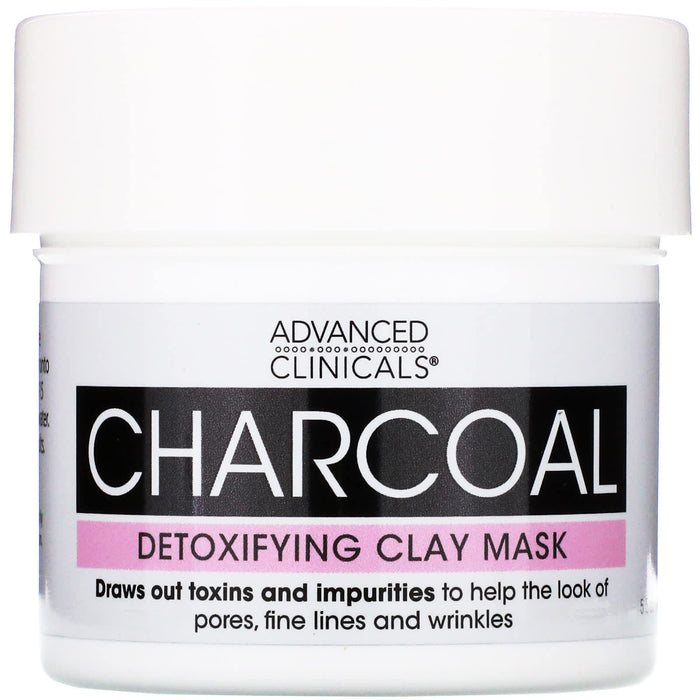 Advanced Clinicals Charcoal Clay Mask 156g