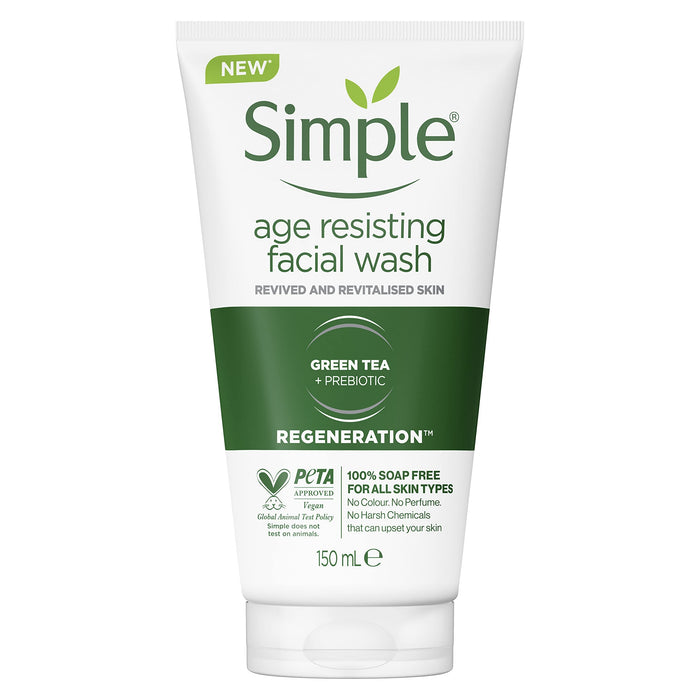 Simple Age Resisting Facial Wash 150mo