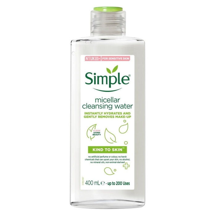 Simple Micellar Water  Kind To Skin 400ml