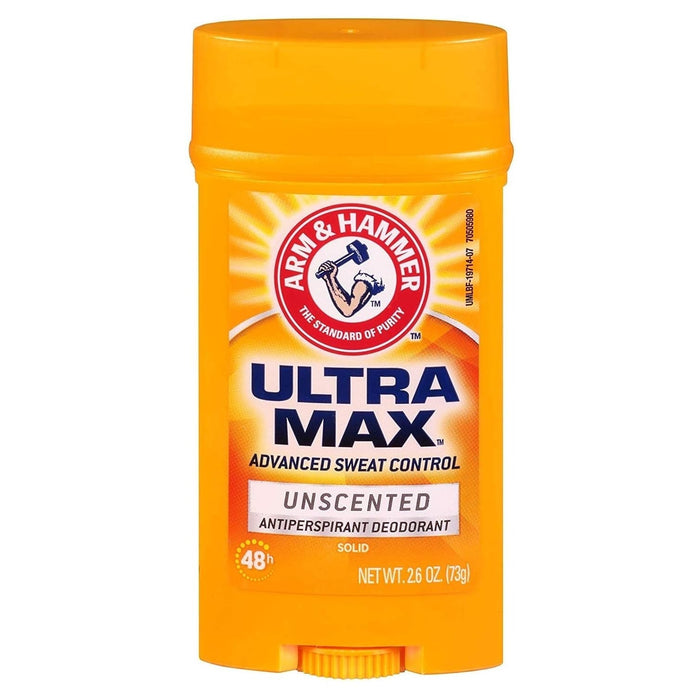 Arm & Hammer Stick Deodorant Ultra Max (Unscented)  73g