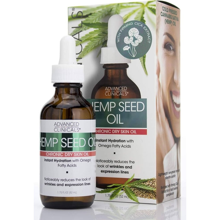 Advanced Clinicals Hemp Seed Oil 52ml