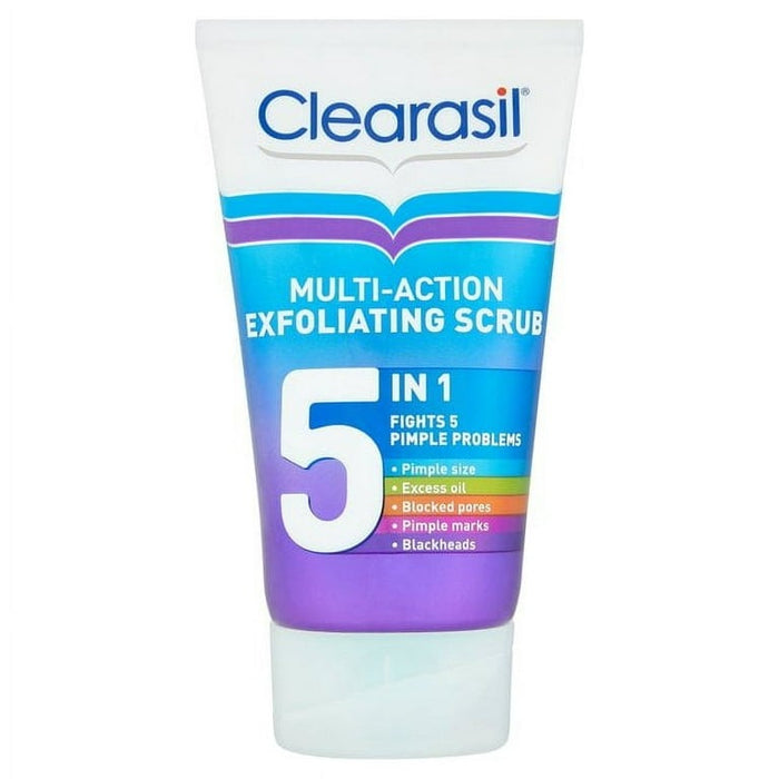 Clearasil Multi Action Exfoliating Scrub 5IN1 150ml