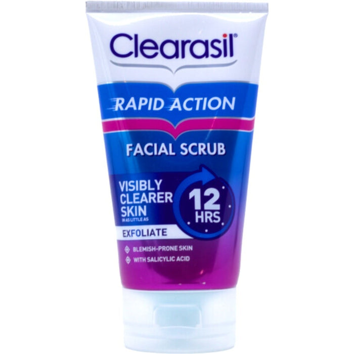 Clearasil Rapid Facial Scrub 12h 125ml