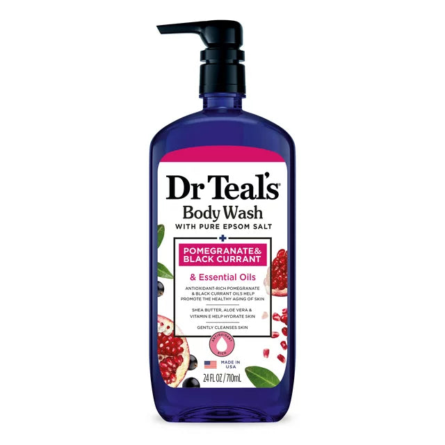 Dr Teal's Pomegranate & Black Currant Body Wash
