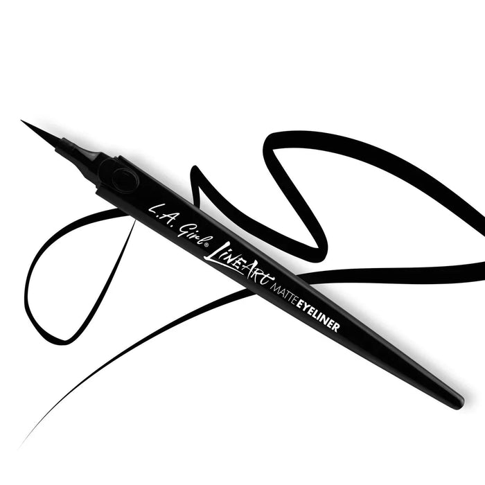 Line Art Matte Eyeliner Intense Black