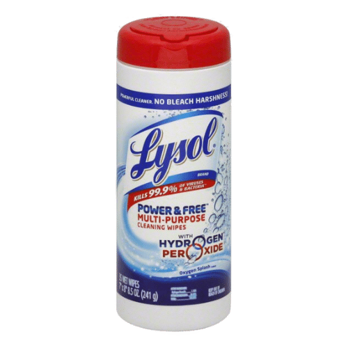 Lysol  Power & Free Cleaning 35 Wipes 241g
