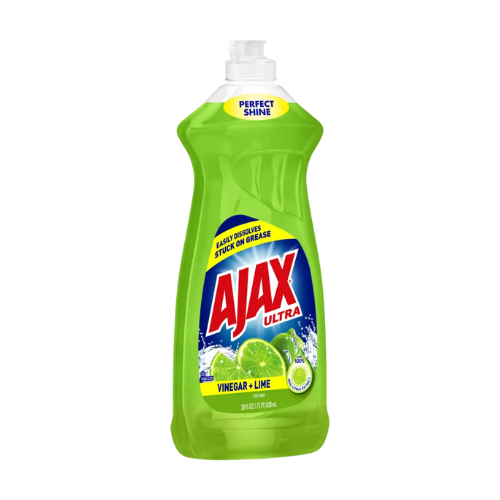 Ajax Dish Wash Vinegar + Lime 828ml
