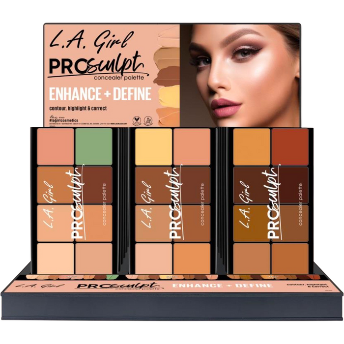 Pro Sculpt Concealer Palette Display