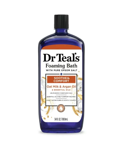 Dr Teal's Oat Milk & Argan Foaming Bath