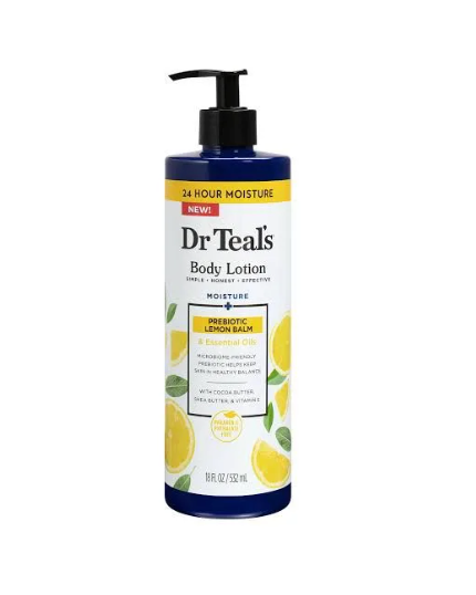 Dr Teal's Prebiotic Lemon & Balm Body Lotion