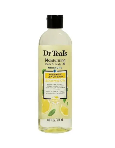 Dr Teal's Prebiotic Lemon & Balm Body Oil