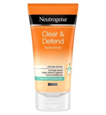 Neutrogena Clear & Defend Facial Scrub 150ml