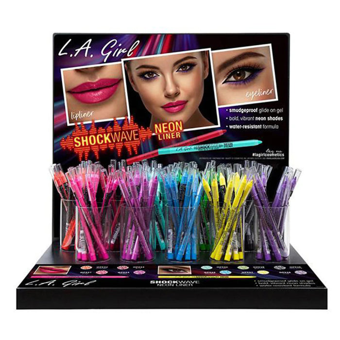 Shockwave Neon Lipliner Display